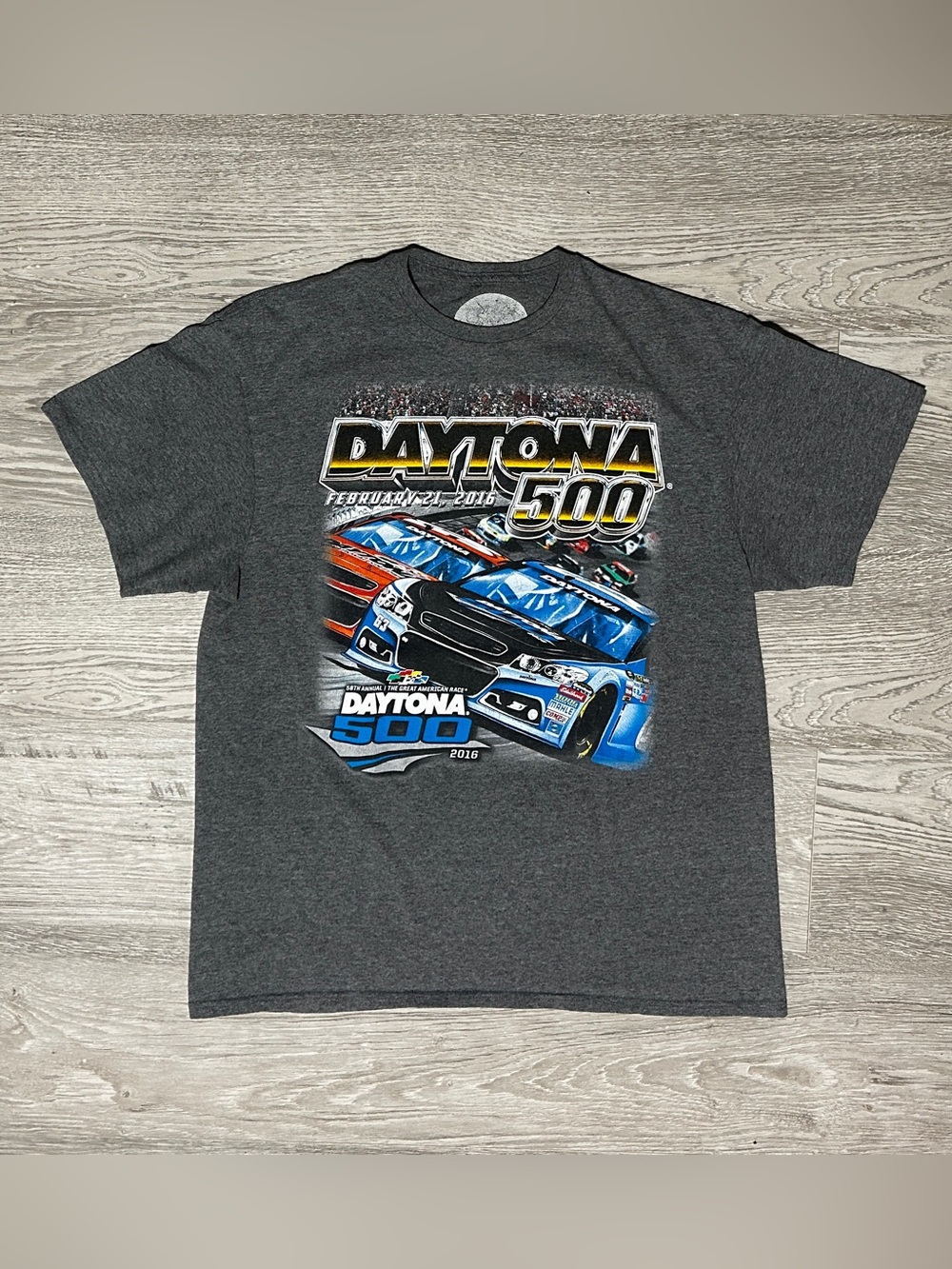 2016 Daytona 500 NASCAR Men’s Graphic T-Shirt